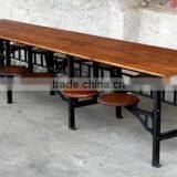 Industrial Dining Table Swing Cafe Furniture thumbnail-1