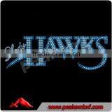 Wholesale Lady Hawks Hot Fix Rhinestone Applique For Garment thumbnail-1