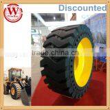 Discounted Price Solid Wheel Loader Tire for 23.5-25 17.5-25 12-16.5 With High Anti-puncture Performance thumbnail-1