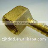 1/8''-1/2''x6/8/10/12 Forged Brass Female Hose Barb Water Pipe Fitting thumbnail-1