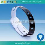 MF Ultralight C RFID Disposable PVC Wristband RFID Bracelet thumbnail-2