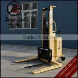 1-2 Ton Straddle Semi Electric Stacker Forklift thumbnail-6