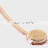 Bristle Round Wooden Bath Body Brush thumbnail-1