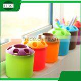 Multipurpose Color Plastic Toothpaste Toothbrush Penholder Storage Pen Container Case Box Holder thumbnail-2