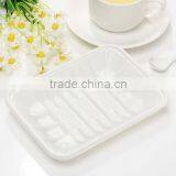 White Rectangle Disposable Plastic Food/fruit Frozen Packing Tray thumbnail-4