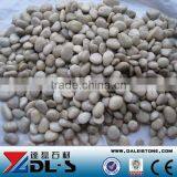 White Cobble Pebble Stone High Polished Super Grade Luxary Decorative Stone, Landscape Stone thumbnail-2