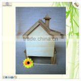 Wholesale Lifestyle Courtyard Weaving Door Wood Bird Nest House thumbnail-5