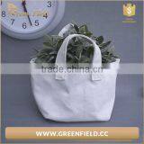 Cheap Price High Quality White Planter Grow Bag With Two Handles thumbnail-1