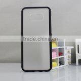 TPU Frame Matte Creative Mobile Phone Back Cover for Samsung s8 Plus thumbnail-1