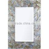 High Quality Best Selling Decorative Oval MOP Rectangle Wall Mirror thumbnail-1