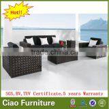Newest Design Modern Rattan Garden Furniture Outdoor Sofa Set thumbnail-1
