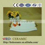 2015 hot sale stock Ceramic Plates With Handles