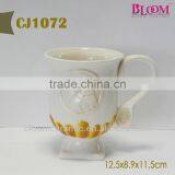 Cheap White Ceramic Coffee Mug thumbnail-1