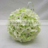 White Hydrangea Ball for Wedding Decoration thumbnail-1