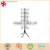 Floor Standing Chrome Metal Slatwall Cap Hat Display Hook