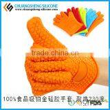 Housewife Help Gloves, FDA Silicone Kitchware thumbnail-5