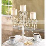 NEW FASHION! Ivory Centerpiece Candle Holder Candelabra Wedding Gift thumbnail-2