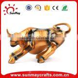 Wholesale Hot Sale Resin Gold Fighting Bull Statue for Sale thumbnail-1