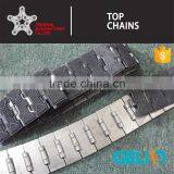 820 Single Hinge Straight Running Stainless Steel Flat Top Chain thumbnail-3