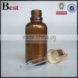 Best Sellers Cosmetic Packaging Essential Oil Amber Glass Dropper Bottle With Basket Dropper Fancy Glass Dropper Bottle thumbnail-2