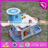 2017 New Products Children Parking Toy Wooden Toy Garage Set W04B048 thumbnail-5