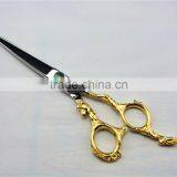2015 New YF0449Japanese Steel Zodiac Horse Hair Scissor