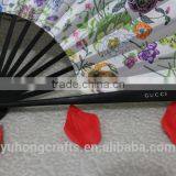 Beautiful and Cute Bamboo Fabric Gift Fan thumbnail-3