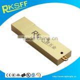 Metal Golden Color Retangle USB Flash Drive Carry Case thumbnail-3