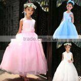 2015 New Flower Girl Dress , Wedding Party Used Baby Dress Princess Dress Baby Girls Dresses .Vestidos Infantil . 3-12 Yrs thumbnail-1