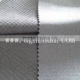 Grey Knitting Fabric Laminate Grid Polar Fleece Fabric for Garment thumbnail-2