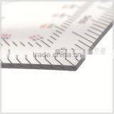 Kearing Durable Plastic Square Military Scale Protractor 1: 25000 & 1: 50000 # KMP-4 thumbnail-1