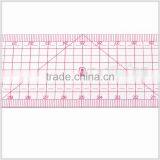 China High Quality Transplant 1.2mm Thickness Sandwich Line 5*50cm Plastic Quilting Ruler for Tailor Design#8007 thumbnail-3
