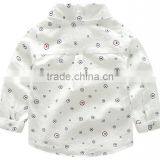Populer Kids Boys Cactus Heart-shaped Print Cotton and Linen Shirt thumbnail-3