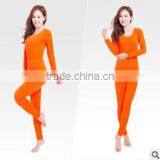 Custom Hot Sale 2014 Thermal Underwear Women's Seamless Body Suit O-neck Winter Warm Tight Slim Long Johns Top+pant Shapewear se thumbnail-4