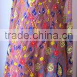 PHULKARI GEORGETTE DUPATTA SHAWL, Sequin Hand Embroidery Dupatta thumbnail-5