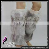 CX-A-17A Wholesale Women Winter Soft Boot Cuff Fox Fur Leg Warmers thumbnail-1