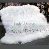 CX-D-23D 2016 New Winter Genuine Mongolian Lamb Fur Blanket Fur Rugs thumbnail-3