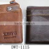 Fashion Golden Supplier Latest Man Real Leather Fold Wallet thumbnail-3