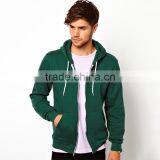 Green Custom Flex Zip Up Hoodie Custom Made Sports Hoodie thumbnail-1