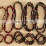 Hiphop Wooden Reggae Rasta Bracelets Necklace Jewelry Coco Wood Bead Bracelet Necklace Jewelry thumbnail-6