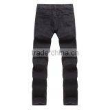New Men's Brand Men's Jeans Black Jeans Hole Personality Male Personality Hiphop Pants thumbnail-2