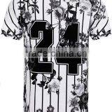 5% Elastane 95% Polyester Dry Fit Mens Sublimation Printed O Neck T Shirt Custom Heat Trasfered Tee Wholesale thumbnail-3