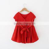 Boutique Children Clothing Green Ruffle Dress Girl Princess Dresses Wholesale thumbnail-6