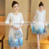 Zm31173a 2016 Latest Women Dress Fashion Maternity Clothes Wholesale Casual Ladies Dress thumbnail-1