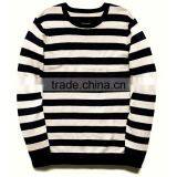 Fashion Simple Style Striped Knitted T-topper Men Sweaters thumbnail-4