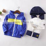 S16138A Kids Toddler Boys Jacket Coat Spring Autumn Hooded Windbreaker thumbnail-5