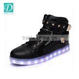2016 New High Light UP Shoes Mens Shoes Led Schoenen Women Casual Men Luminous Shoes thumbnail-2