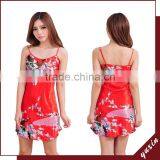 Japaness Sexy Girl Kimono Kimono Dress Kimono Satin Robe TP028 thumbnail-1