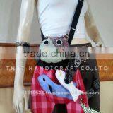Thai Handmade Shoulder Bag Animal Bag thumbnail-1