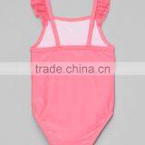 Fashionable Girl Swimwear With Pink Seahorse Ruffle One-Piece Girl Beach Wear Child Clothing G-NP-S905-305 thumbnail-2